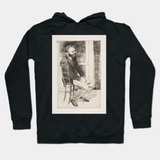 Manet Seated, Turned to the Right Hoodie